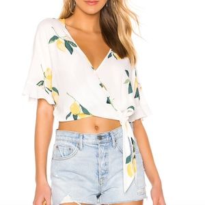 Athena Wrap Top